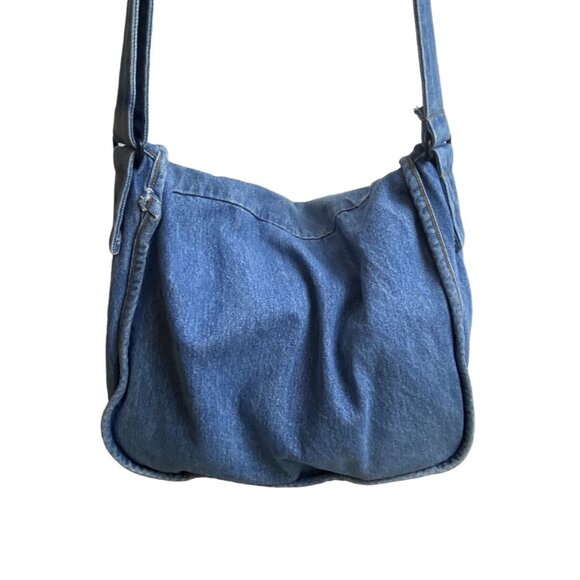 Little Havana Women's Blue Cuban Coat Of Arms Fold Over Messenger Bag - NWT - Picture 5 of 11